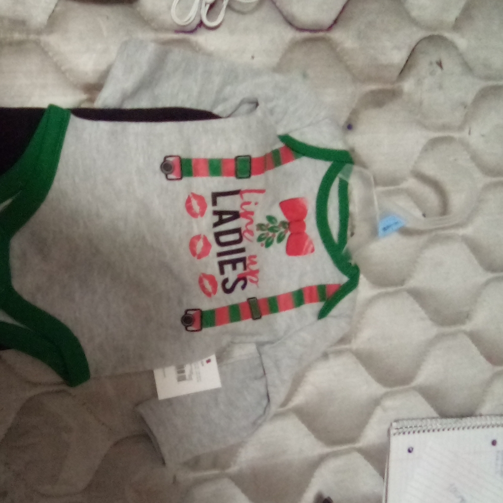 Christmas baby outfit